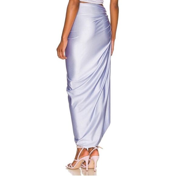 NWT Baobab Collection Isla Maxi in Quarzo Lavender Blue SKIRT Large - Picture 5 of 10